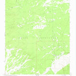 United States Geological Survey Pine Springs, AZ (1971, 24000-Scale) digital map