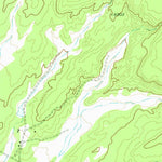 United States Geological Survey Pine Springs, AZ (1971, 24000-Scale) digital map