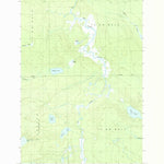 United States Geological Survey Pine Stream Flowage, ME (1988, 24000-Scale) digital map