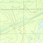 United States Geological Survey Pine Stream Flowage, ME (1988, 24000-Scale) digital map