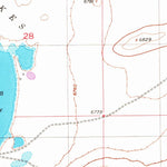 United States Geological Survey Pine Tree Ridge, WY (1955, 24000-Scale) digital map