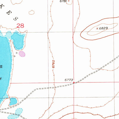 United States Geological Survey Pine Tree Ridge, WY (1955, 24000-Scale) digital map