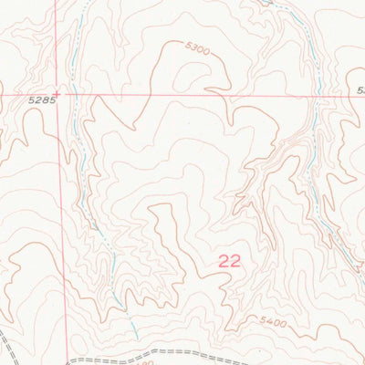 United States Geological Survey Pine Tree, WY (1954, 24000-Scale) digital map