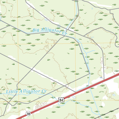 United States Geological Survey Pine Valley, GA (2020, 24000-Scale) digital map