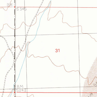 United States Geological Survey Pine Valley Hardpan North, UT (1989, 24000-Scale) digital map