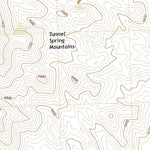 United States Geological Survey Pine Valley Hardpan North, UT (2020, 24000-Scale) digital map