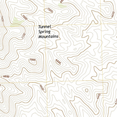 United States Geological Survey Pine Valley Hardpan North, UT (2020, 24000-Scale) digital map