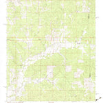 United States Geological Survey Pine Valley, MS (1983, 24000-Scale) digital map