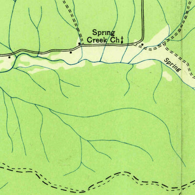 United States Geological Survey Pine View, TN (1936, 24000-Scale) digital map