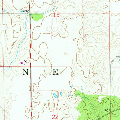 United States Geological Survey Pine Village, IN (1961, 24000-Scale) digital map