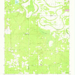 United States Geological Survey Pinebergen, AR (1964, 24000-Scale) digital map