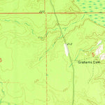 United States Geological Survey Pinebergen, AR (1964, 24000-Scale) digital map