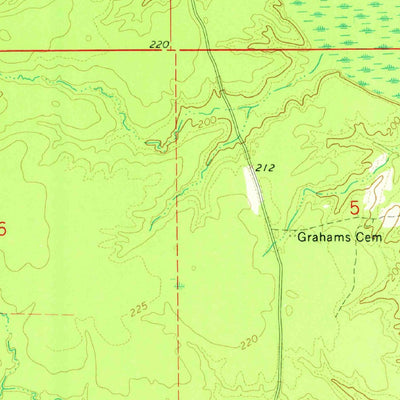 United States Geological Survey Pinebergen, AR (1964, 24000-Scale) digital map