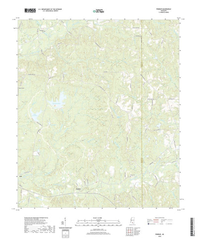 United States Geological Survey Pinebur, MS (2020, 24000-Scale) digital map