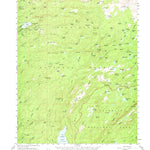 United States Geological Survey Pinecrest, CA (1956, 62500-Scale) digital map