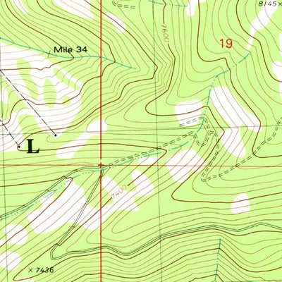 United States Geological Survey Pinecrest, CA (1979, 24000-Scale) digital map