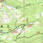 United States Geological Survey Pinecrest, CA (2001, 24000-Scale) digital map