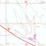 United States Geological Survey Pinedale, WY (1964, 24000-Scale) digital map