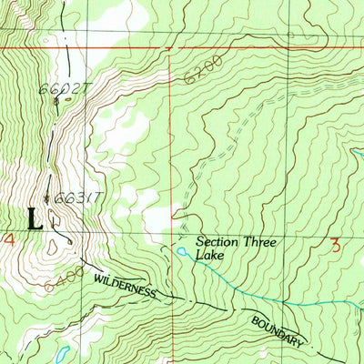 United States Geological Survey Pinegrass Ridge, WA (1988, 24000-Scale) digital map