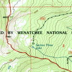 United States Geological Survey Pinegrass Ridge, WA (2000, 24000-Scale) digital map