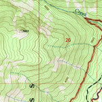 United States Geological Survey Pinegrass Ridge, WA (2000, 24000-Scale) digital map