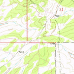 United States Geological Survey Pinehaven, NM (1963, 24000-Scale) digital map