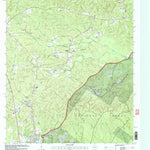 United States Geological Survey Pineland North, TX (2003, 24000-Scale) digital map