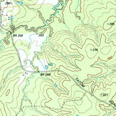 United States Geological Survey Pineland North, TX (2003, 24000-Scale) digital map