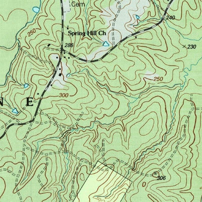 United States Geological Survey Pineland North, TX (2003, 24000-Scale) digital map