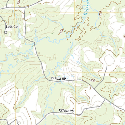 United States Geological Survey Pineland North, TX (2022, 24000-Scale) digital map
