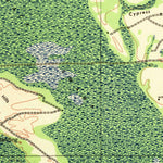 United States Geological Survey Pineland, SC-GA (1943, 62500-Scale) digital map