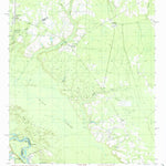 United States Geological Survey Pineland, SC-GA (1988, 24000-Scale) digital map