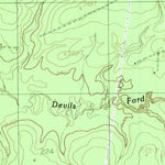 United States Geological Survey Pineland South, TX (1984, 24000-Scale) digital map