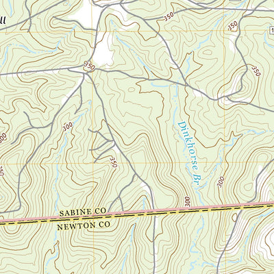 United States Geological Survey Pineland South, TX (2022, 24000-Scale) digital map