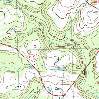 United States Geological Survey Pinetops, NC (1997, 24000-Scale) digital map