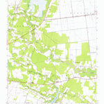 United States Geological Survey Pinetown, NC (1950, 24000-Scale) digital map