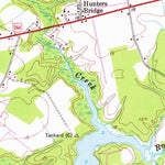 United States Geological Survey Pinetown, NC (1950, 24000-Scale) digital map