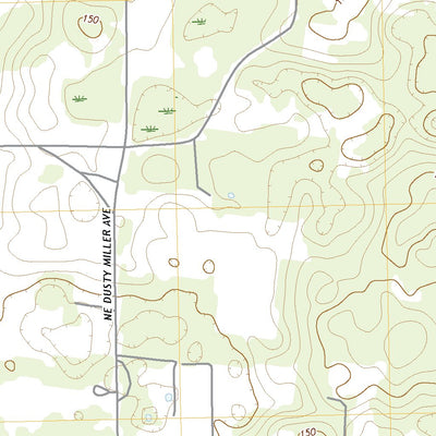 United States Geological Survey Pinetta, FL (2021, 24000-Scale) digital map