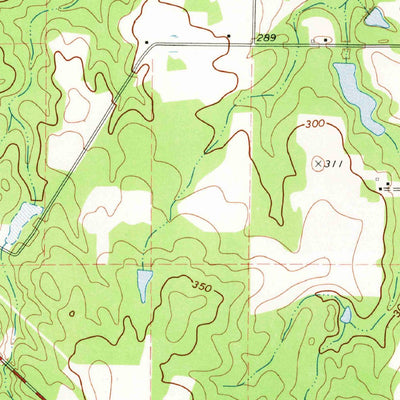 United States Geological Survey Pineview East, GA (1972, 24000-Scale) digital map