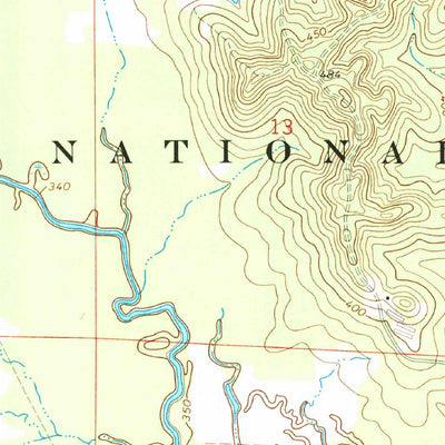 United States Geological Survey Pineville, MS (1968, 24000-Scale) digital map