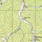 United States Geological Survey Pineville, WV (1996, 24000-Scale) digital map