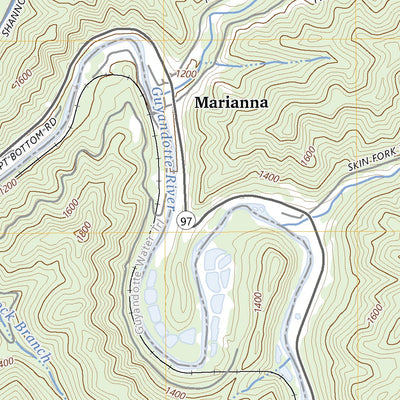 United States Geological Survey Pineville, WV (2023, 24000-Scale) digital map