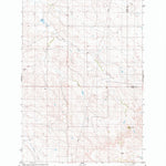 United States Geological Survey Piney Butte, MT (1981, 24000-Scale) digital map