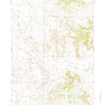 United States Geological Survey Piney Canyon NW, WY (1971, 24000-Scale) digital map