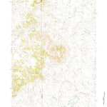 United States Geological Survey Piney Canyon SE, WY (1971, 24000-Scale) digital map