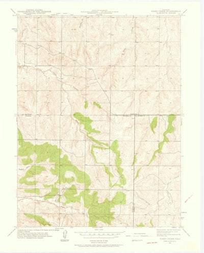 United States Geological Survey Piney Creek, CO (1940, 24000-Scale) digital map