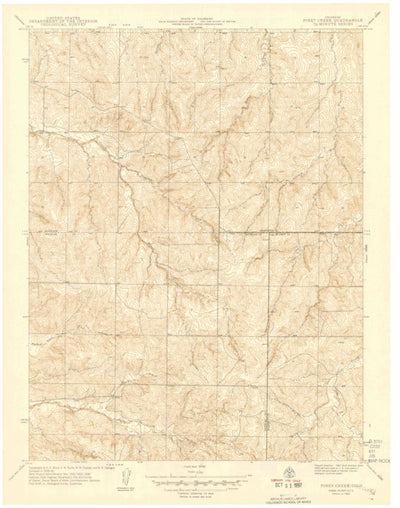 United States Geological Survey Piney Creek, CO (1942, 31680-Scale) digital map