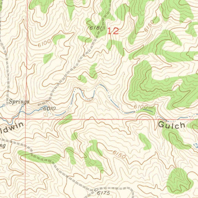 United States Geological Survey Piney Creek, CO (1957, 24000-Scale) digital map