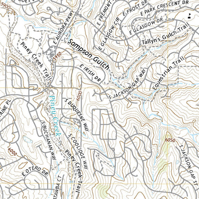 United States Geological Survey Piney Creek, CO (2019, 24000-Scale) digital map