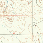 United States Geological Survey Piney Creek, WY (1970, 24000-Scale) digital map